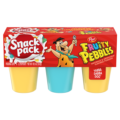 Snack Pack Fruity Pebbles Pudding Cups (6 count/3.25 oz. cups)