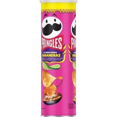 Pringles LAS MERAS MERAS HABANERAS Potato Crisps (5.5 oz.)