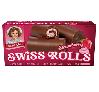 Little Debbie Strawberry Swiss Rolls (13.31 oz.)