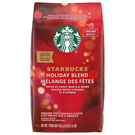 Starbucks Holiday Blend Ground Coffee (17 oz.)