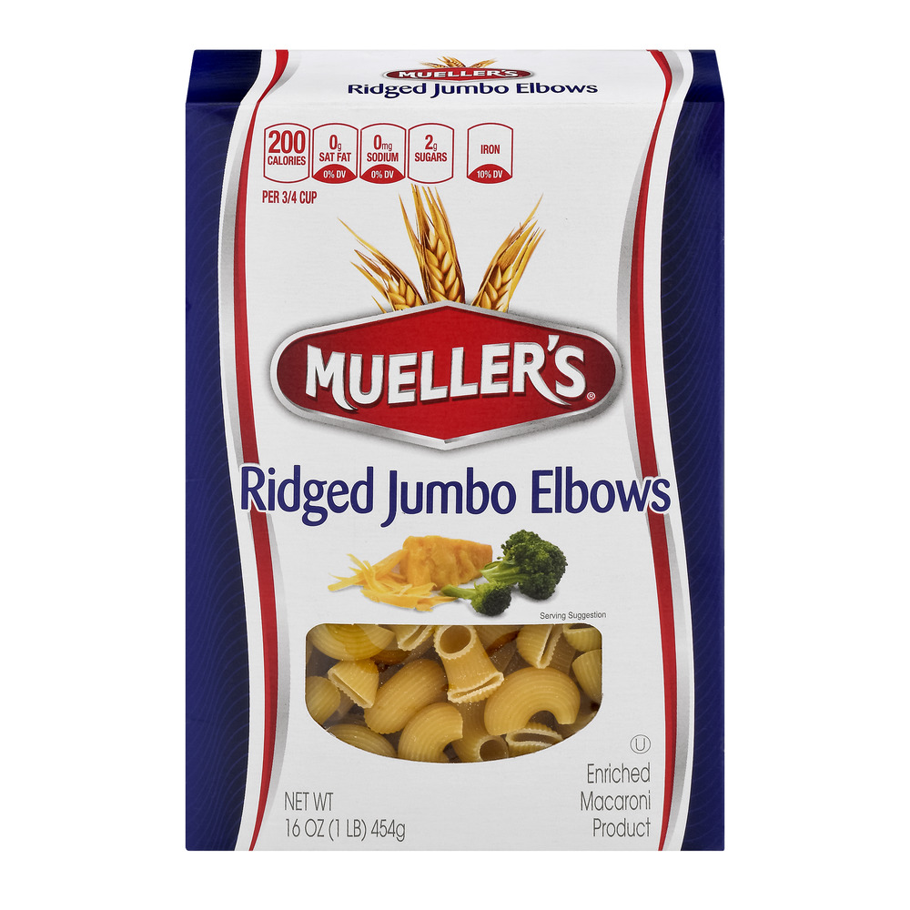 Mueller's Ridged Jumbo Elbows (16 oz.)