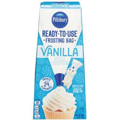 Pillsbury Vanilla Ready-to-Use Frosting Bag (16 oz. box)
