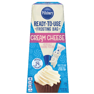 Pillsbury Cream Cheese Ready-to-Use Frosting Bag (16 oz. box)