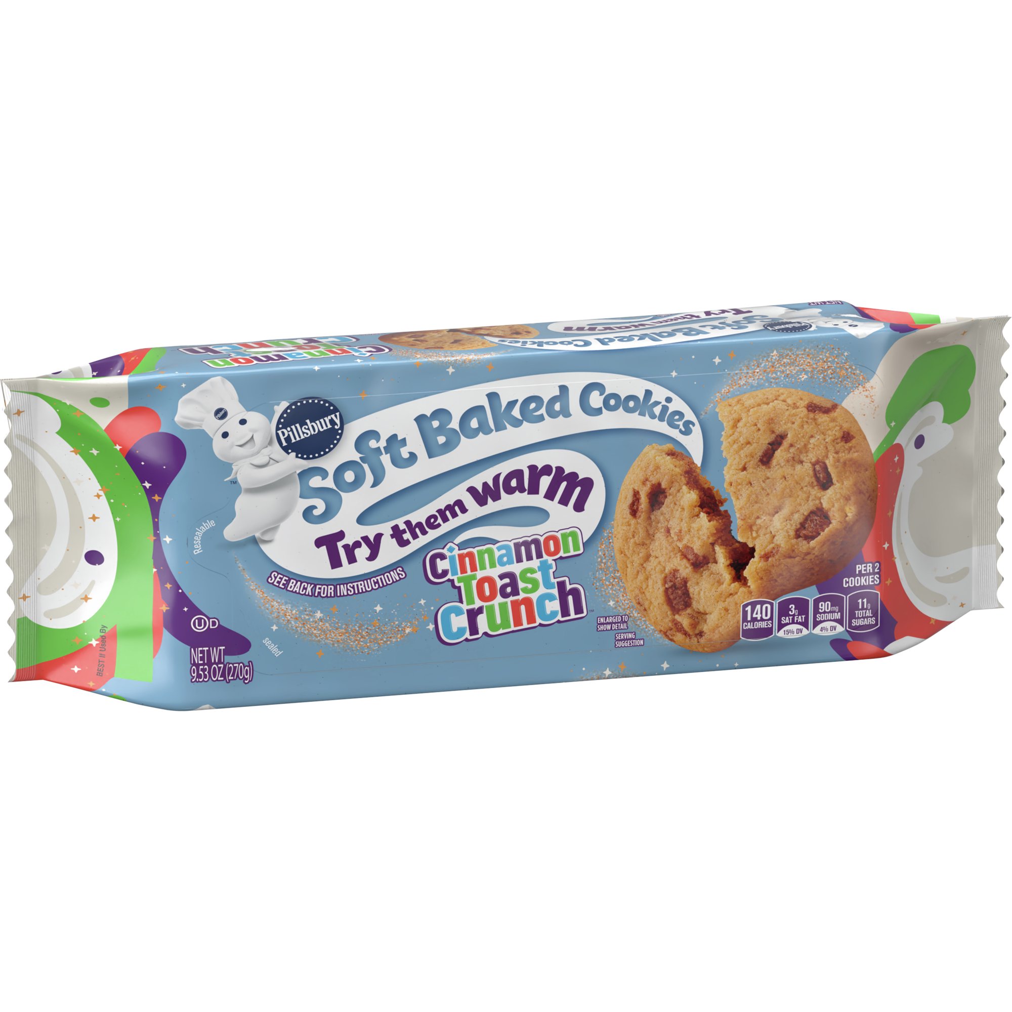 Pillsbury Soft Baked Cinnamon Toast Crunch Cookies (9.53 oz.)