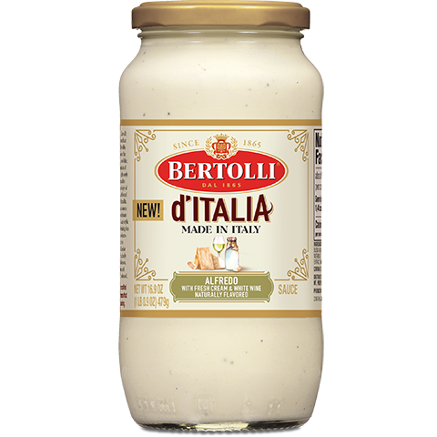 Bertolli d'Italia Alfredo Sauce with Fresh Cream & White Wine (16.9 oz. Jar)