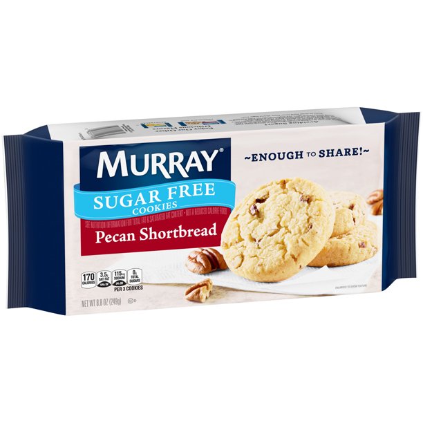 Murray Sugar Free Pecan Shortbread Cookies (8.8 oz.)