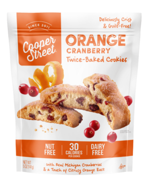 Cooper Street Orange Cranberry Twice-Baked Cookies (5 oz. pouch)