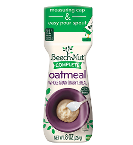 Beech-Nut Complete Oatmeal Whole Grain Baby Cereal (8 oz. canister)