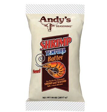 Andy's Seasoning Shrimp Tempura Batter (10 oz. pouch)