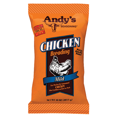 Andy's Seasoning Chicken Breading Mild (10 oz. pouch)