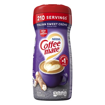 Nestle Coffee Mate Italian Sweet Creme Flavored Powdered Creamer (15 oz.)