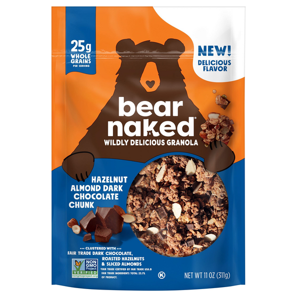 Bear Naked Granola Hazelnut Almond Dark Chocolate Chunk (11 oz. pouch)