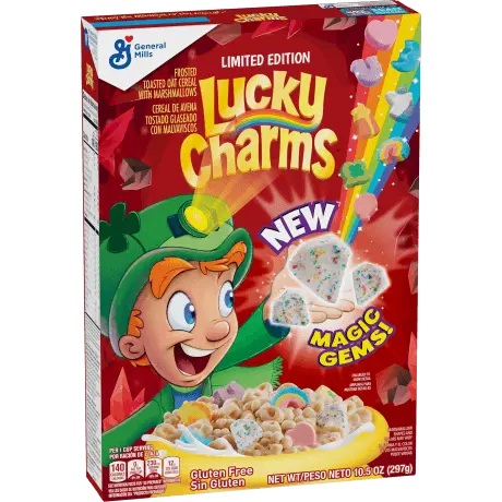 General Mills Limited Edition Lucky Charms Magic Gems! (10.5 oz. box)