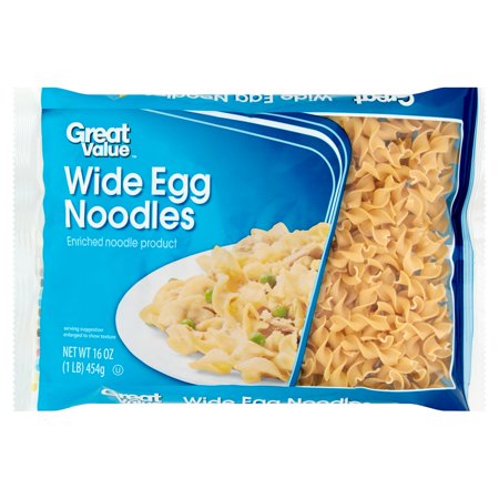 Any Brand of Wide Egg Noodles (12 oz. bag)