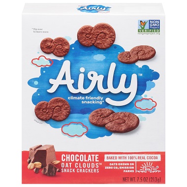 Airly Oat Clouds Chocolate Snack Crackers (7.5 oz. box)