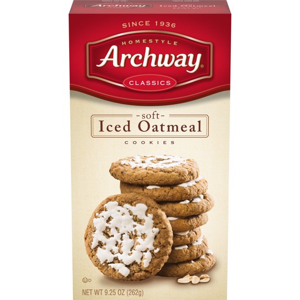 Archway Classics Soft Iced Oatmeal Cookies (9.25 oz. box)