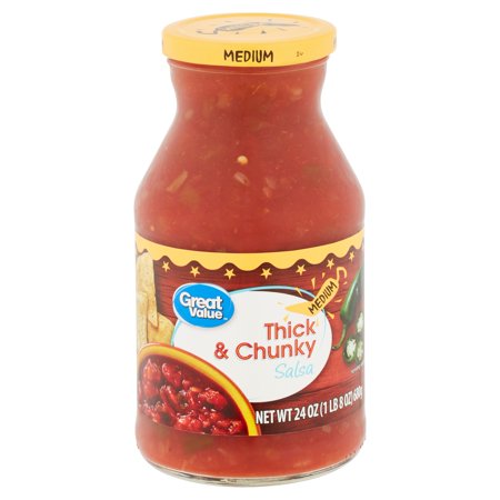 Any Brand of Chunky Medium Salsa (24 oz. jar)