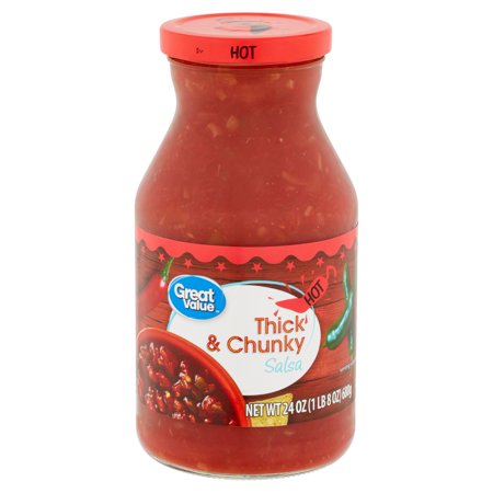 Any Brand of Chunky Hot Salsa (24 oz. jar)