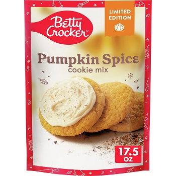 Betty Crocker Pumpkin Spice Cookie Mix (17.5 oz. pouch)