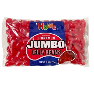 Howe Cinnamon JUMBO Jelly Beans (19 oz. bag)