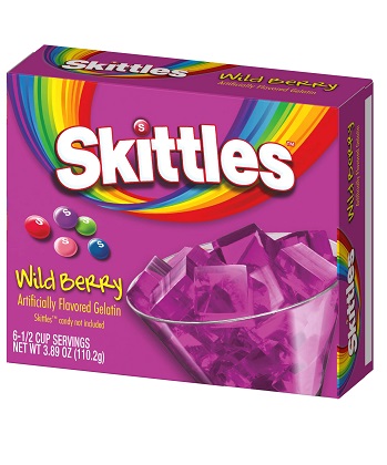Skittles Wild Berry Gelatin Mix (3.89 oz.)