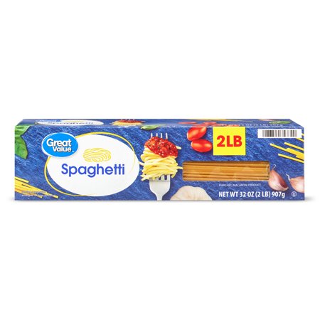 Any Brand of Spaghetti (2 lb. box)