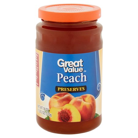 Any Brand of Peach Preserves (18 oz.)