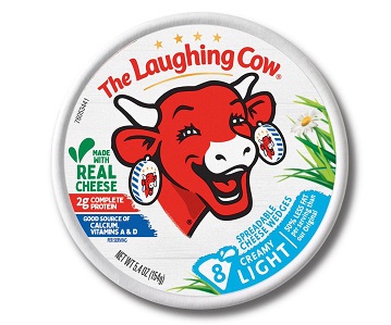 The Laughing Cow Creamy Swiss Light Spreadable Cheese (5.4 oz.)