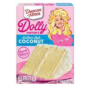 Duncan Hines Dolly Parton's Southern Style Coconut Cake Mix (15.25 oz. box)