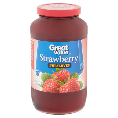 Any Brand of Strawberry Preserves (32 oz. jar)