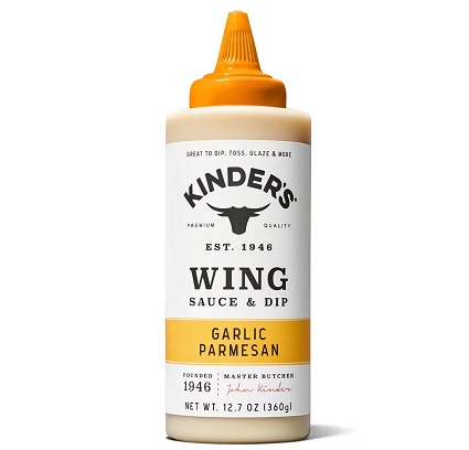 Kinder's Garlic Parmesan Wing Sauce & Dip (12.7 oz. squeeze)