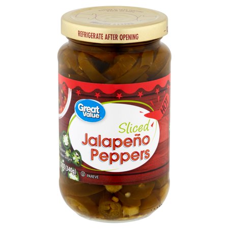 Any Brand of Sliced Jalapeno Peppers (12 oz. jar)