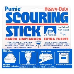 Pumie Heavy-Duty Scouring Stick (White and Blue Peg Box/Contents 5.25 x 1.25 x .75 in.)