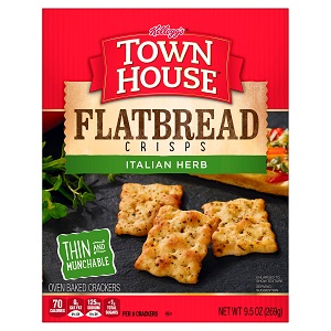 Kellogg's Town House Flatbread Crisps Italian Herb (9.5 oz.)