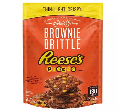 Sheila G's Brownie Brittle Reese's Pieces (4 oz. pouch)