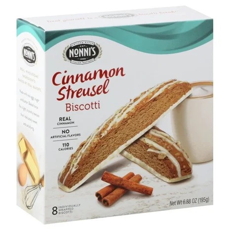 Nonni's Cinnamon Streusel Biscotti (6.88 oz.)