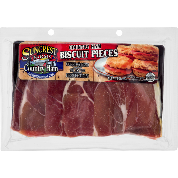 Suncrest Farms County Ham Biscuit Pieces (6 oz.)