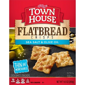 Kellogg's Town House Flatbread Crisps Sea Salt & Olive Oil (9.5 oz.)