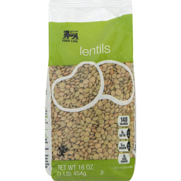 Any Brand of Lentils (16 oz. bag)