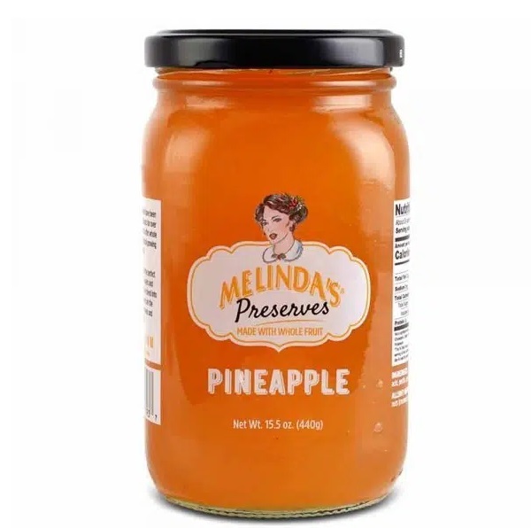 Melinda's Pineapple Preserves Made w/ Whole Fruit (15.5 oz.)