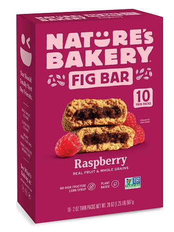 Nature's Bakery Fig Bar Raspberry (10 count box)