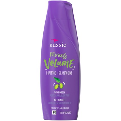 Aussie Miracle Volume Shampoo w/ Plum & Bamboo (12.1 oz.)