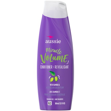 Aussie Miracle Volume Conditioner w/ Plum & Bamboo (12.1 oz.)