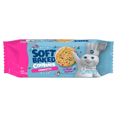 Pillsbury Soft Baked Confetti Cookies (9.53 oz.)