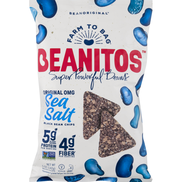 Beanitos Black Bean Chips Sea Salt (5 oz. bag)