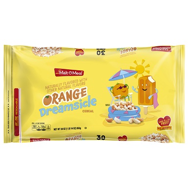 Malt O Meal Orange Dreamsicle Cereal (30 oz. bag)