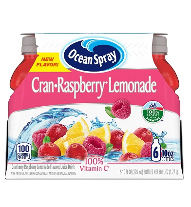 Ocean Spray Cran-Raspberry Lemonade (6 pack/10 oz.)