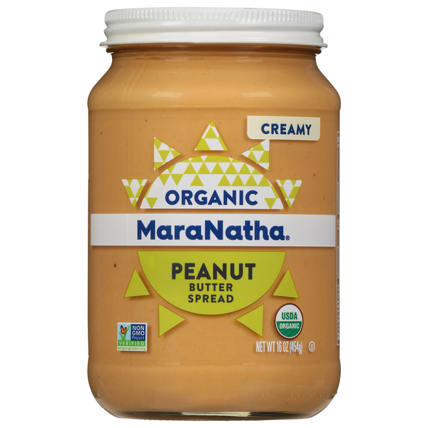 MaraNatha Creamy Organic Peanut Butter Spread (16 oz. jar)