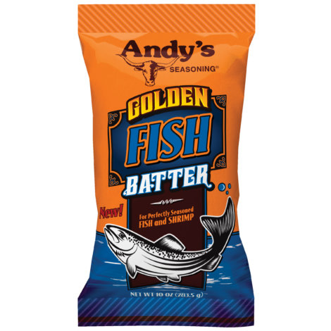 Andy's Seasoning Golden Fish Batter (10 oz. pouch)