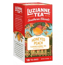 Luzianne Tea Southern Blend Honeyed Peach Flavored Herbal Tea (18 count)